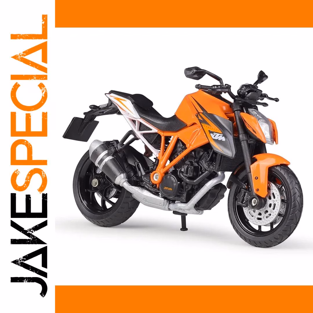 Welly 1:18 KTM 525 EXC Model Motorcycle - Image 5