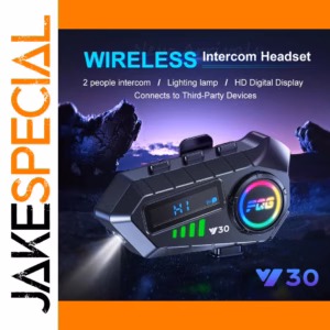 Y30 Bluetooth Motorcycle Intercom Helmet Headset