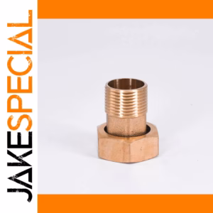 Brass Hex Reducer 1" BSP Female to 3/4" Male