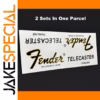 2pc Telecaster Thinline Headstock Decals