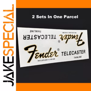 2pc Telecaster Thinline Headstock Decals