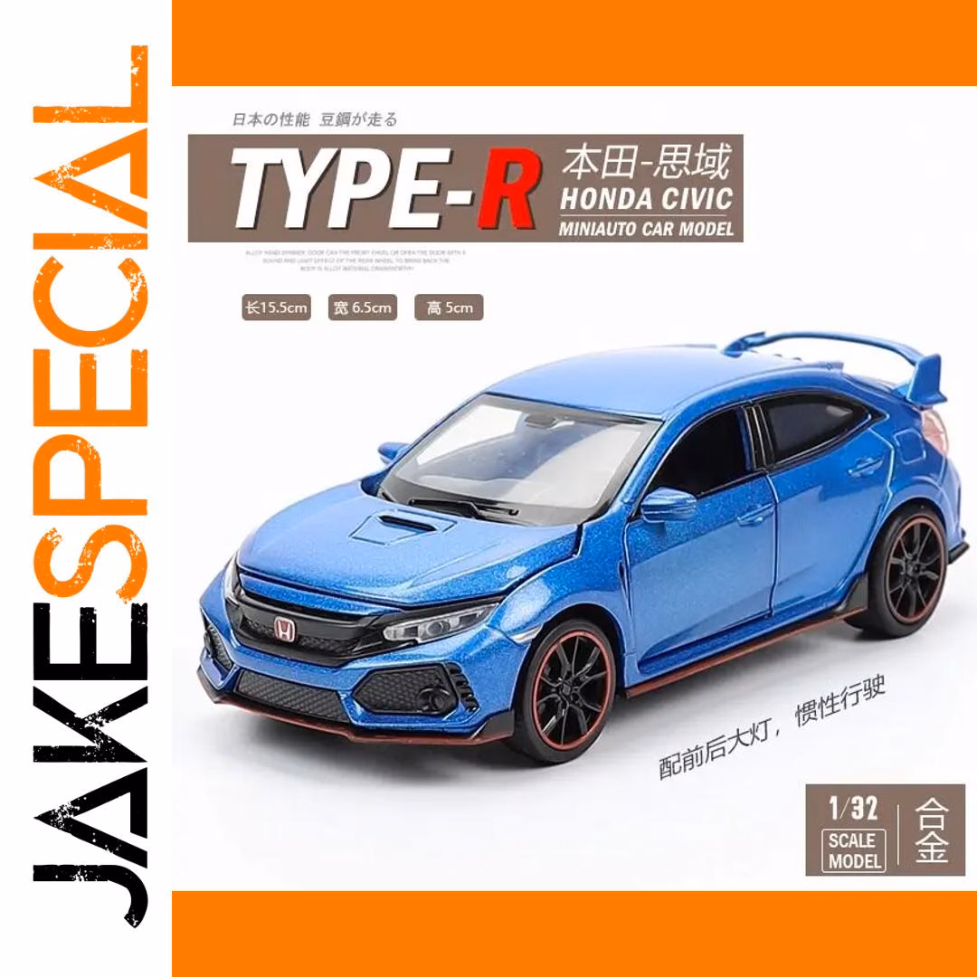 Honda Civic Type-R 1:32 Scale Diecast Model - Image 9