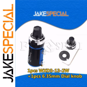 WXD3-13-2W Potentiometer 1PCS with Dial Knob