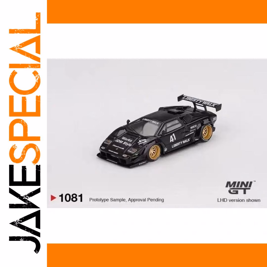 Lamborghini Countach 1:64 Scale Diecast Model – Bild 5