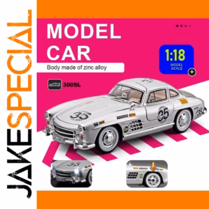 1:18 Scale Diecast 300SL Model with Sound and Light