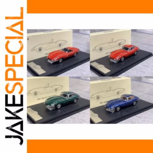 1/64 Diecast Jaguar E-type Model in Red/Blue