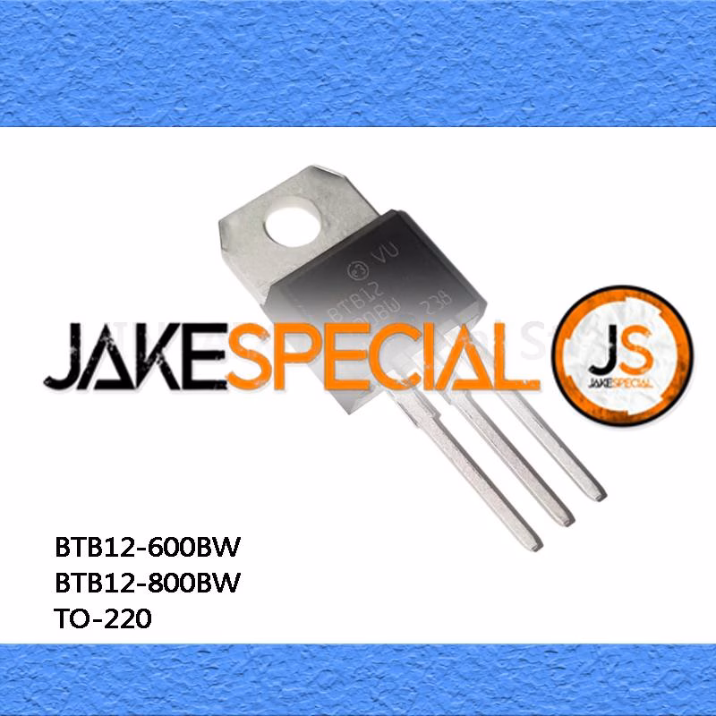 10-Pack BTB12 Thyristors for Electronics