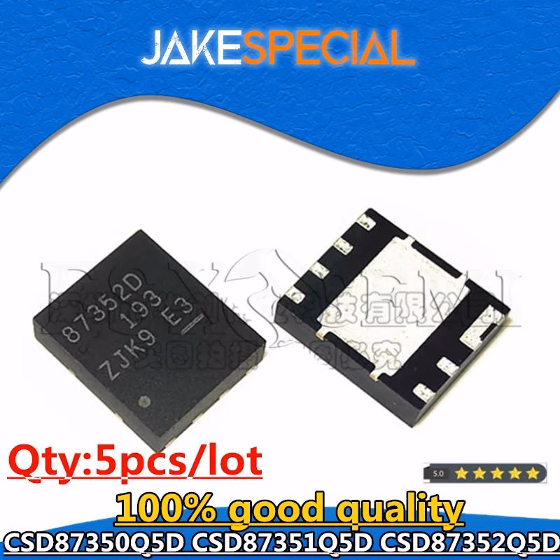 5PCS CSD87350Q5D Voltage Regulators Set