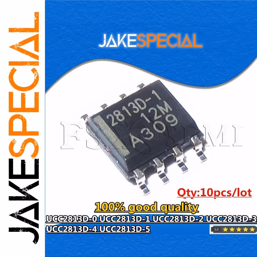 UCC2813D Voltage Regulators - Pack of 10 Units
