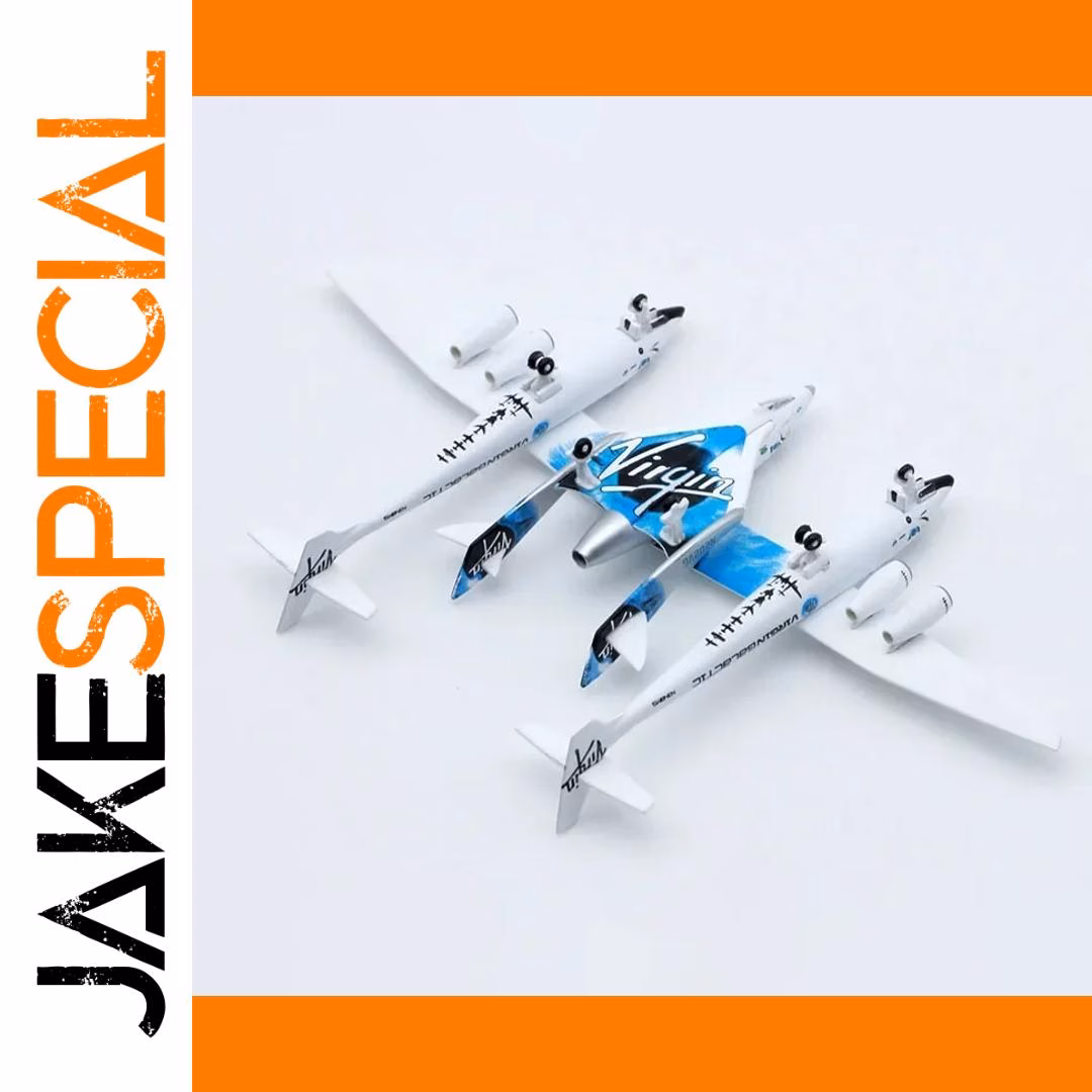Virgin Galactic N348MS Diecast Model 1:400 Scale