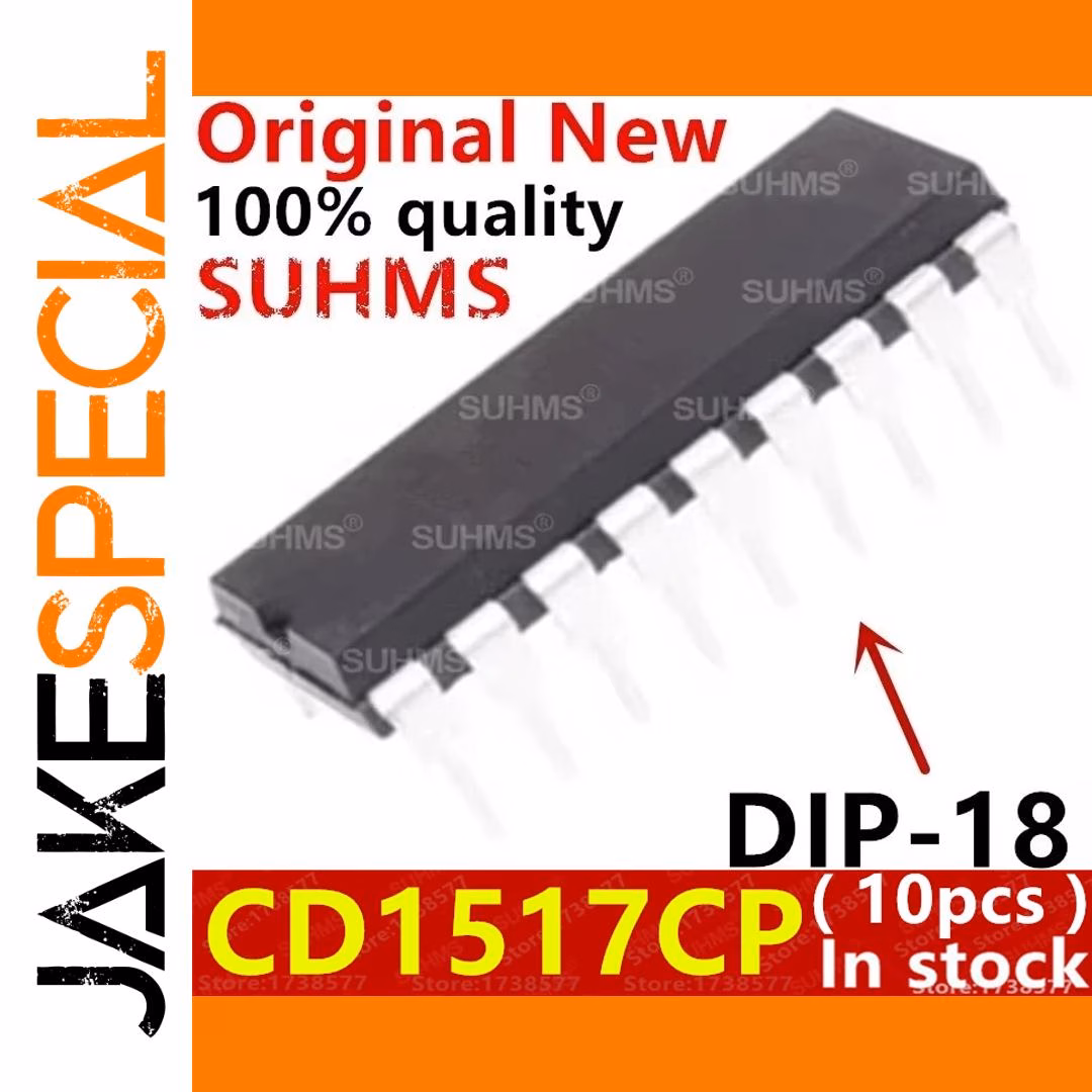 10PCS CD1517CP Drive IC DIP-18 Package