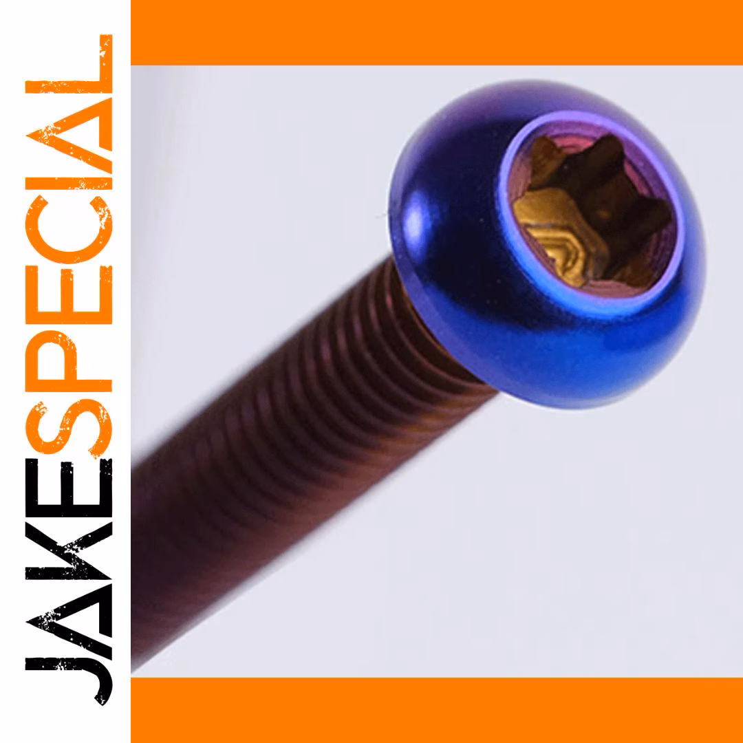 Titanium Alloy T20 Torx Screw Bolt M4 Various Lengths