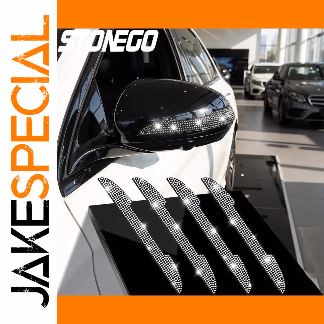 Car Door Edge Protection Strips with Diamonds