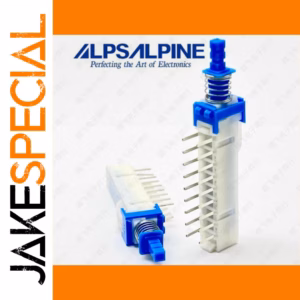 Japanese ALPS Self-Locking Switch 1 PCS 2x9 Pins