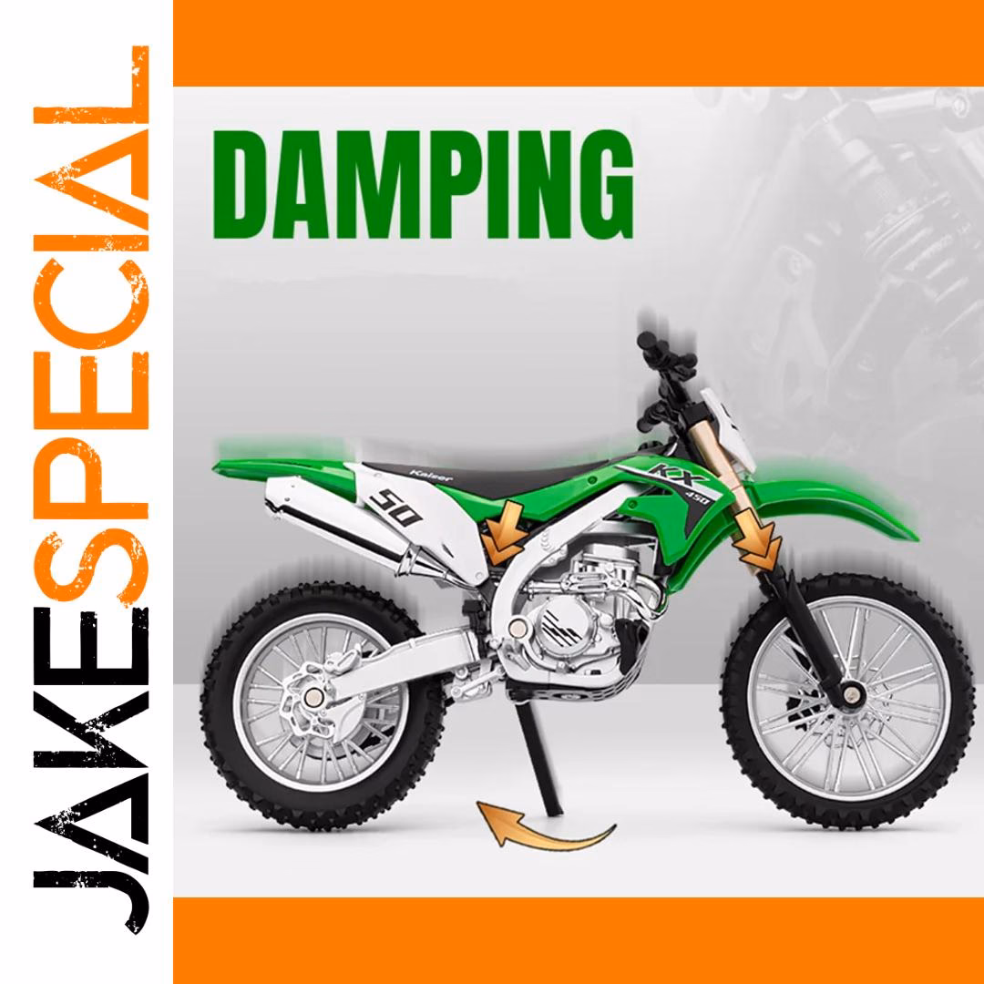 1:12 Kawasaki KX450 Cross-Country Model - Image 6