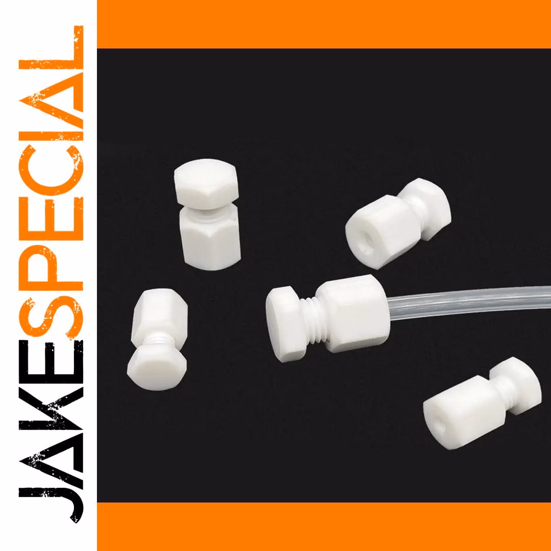 PTFE Compression Union Plug for Tubes 3-25.4mm