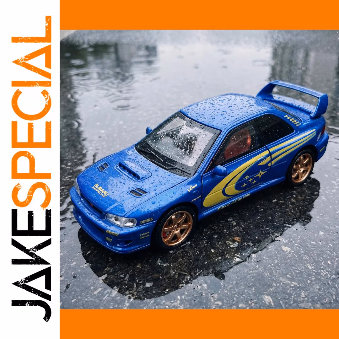 Subaru Impreza WRX 22B STI Diecast Model 1:32