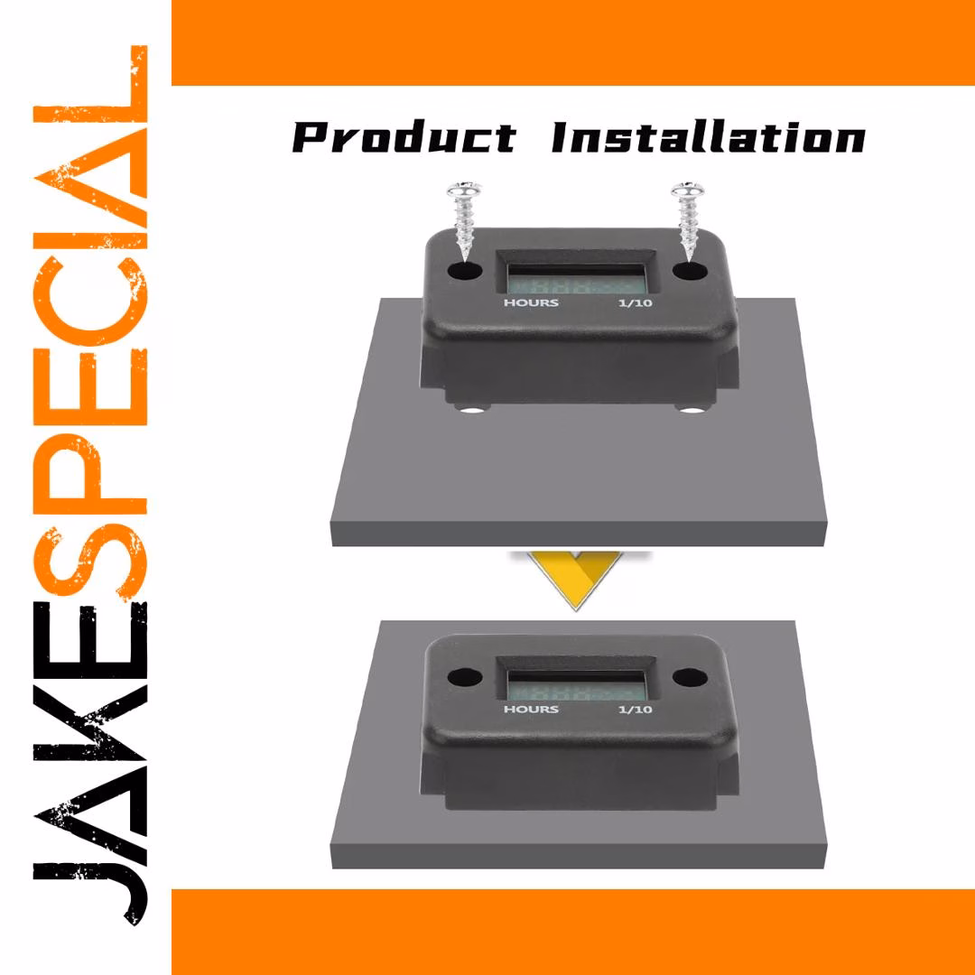 Inductive Timer Motorcycle Engine Hour Meter - Image 4