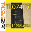 Set of 10 TL074IDR Op-Amps in DIP/SOP-14