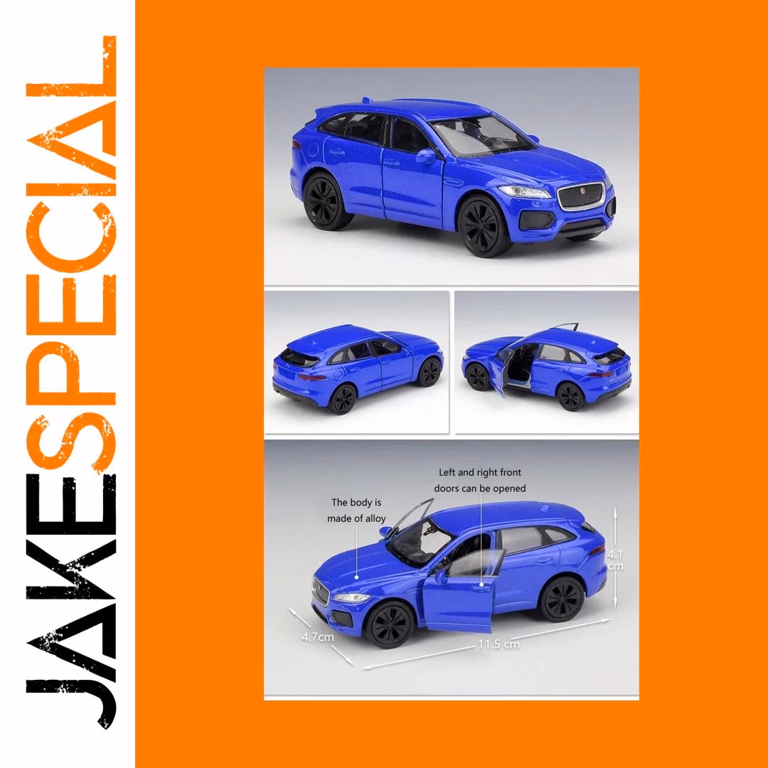 WELLY 1:36 Jaguar F-PACE Diecast Model Car - Image 5