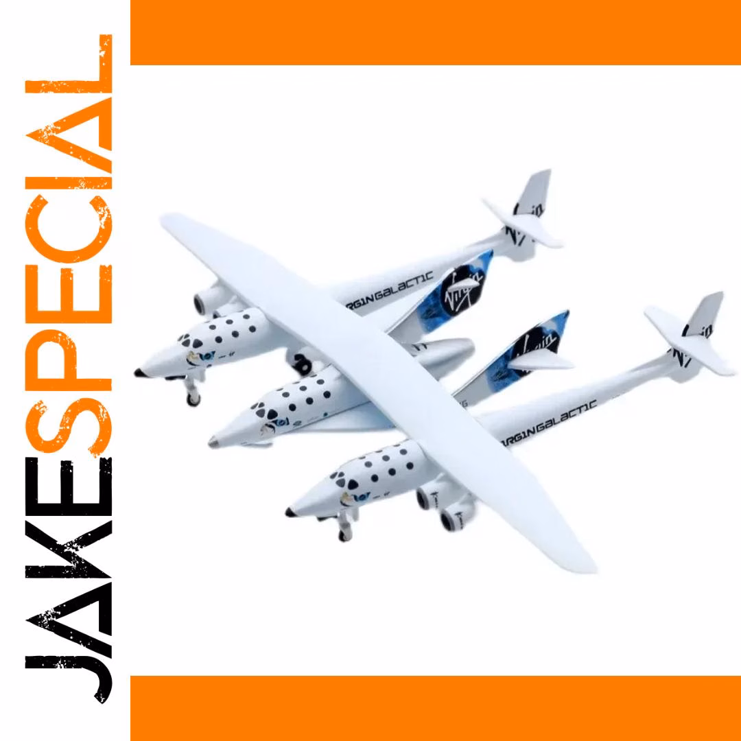 Virgin Galactic N348MS Diecast Model 1:400 Scale - Image 6