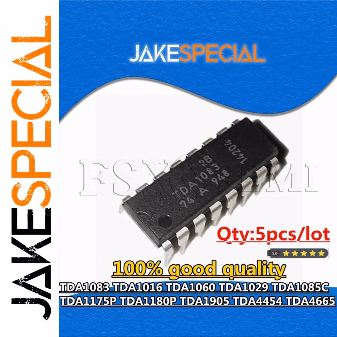 5PCS TDA DIP Integrated Circuit Chips Set