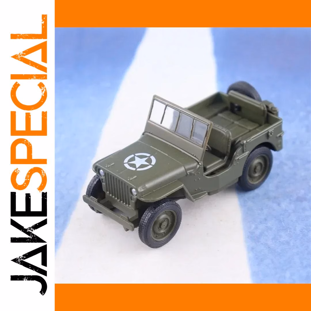 1:36 Scale Jeep Willys MB Diecast Model - Image 5