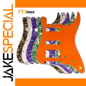 Vibrant Pickguard for Stratocaster HSS Models