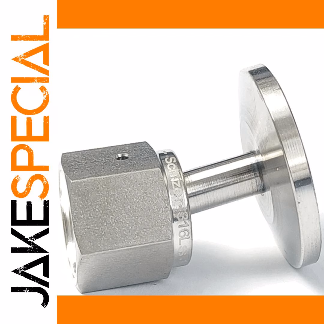 SUS316L Vacuum Flange Fitting Connector 32mm - Image 4