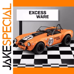 Cobra Sports Car Model 1:22 Scale Orange