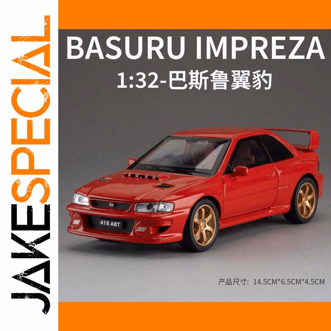 Subaru Impreza WRX 22B STI Diecast Model 1:32 - Image 10