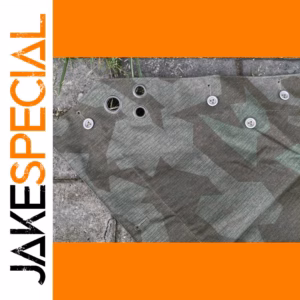 German WWII Splinter Camouflage Reversible Tent