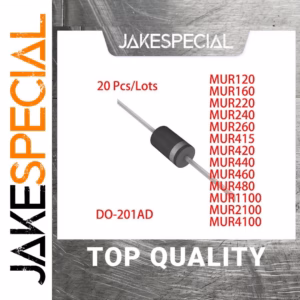 20 Pcs Single Diodes Set MUR120 MUR160 MUR220