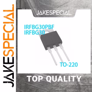 Set of 10 IRFBG30PBF N-channel MOSFETs