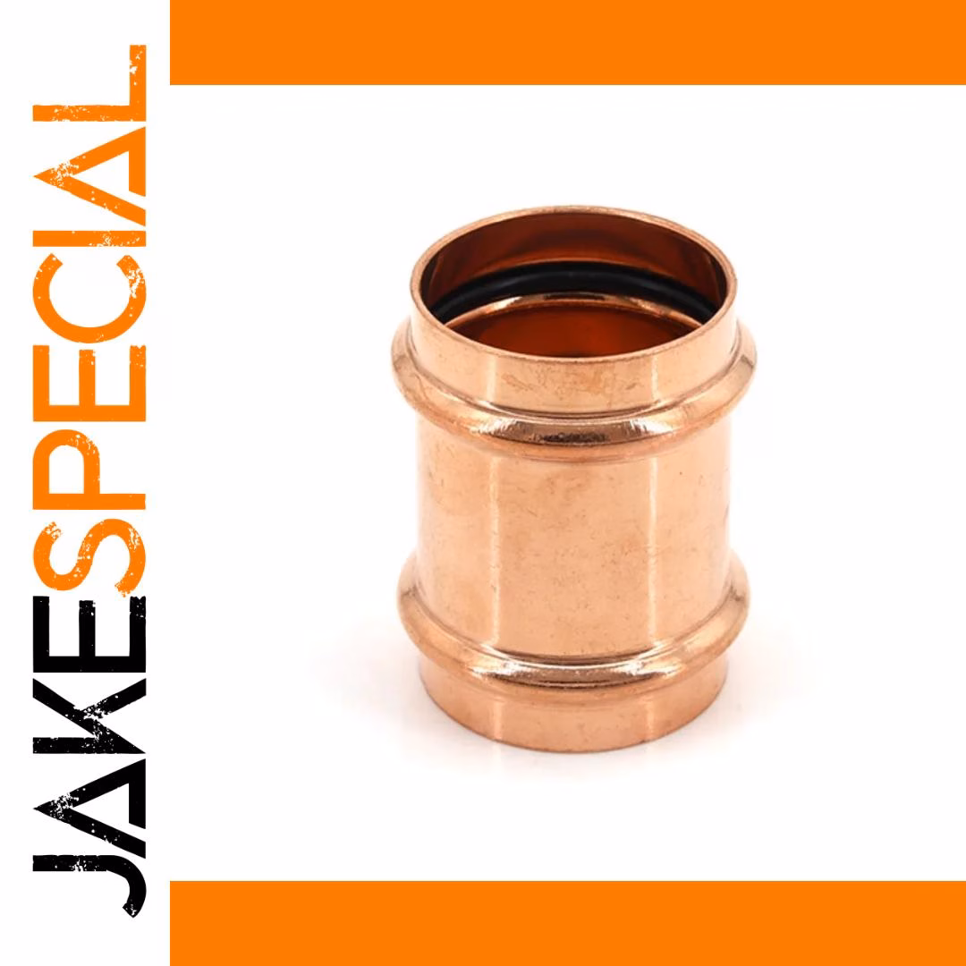 Copper Double Clamp Pressure Pipe Fitting 7 mm ID - Image 2