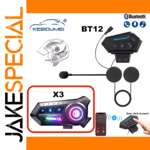 BT12 Motorcycle Helmet Bluetooth Headset