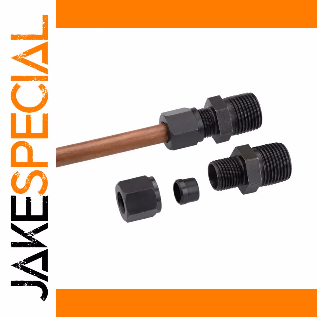 BSPT Male Compression Union Hydraulic Fitting