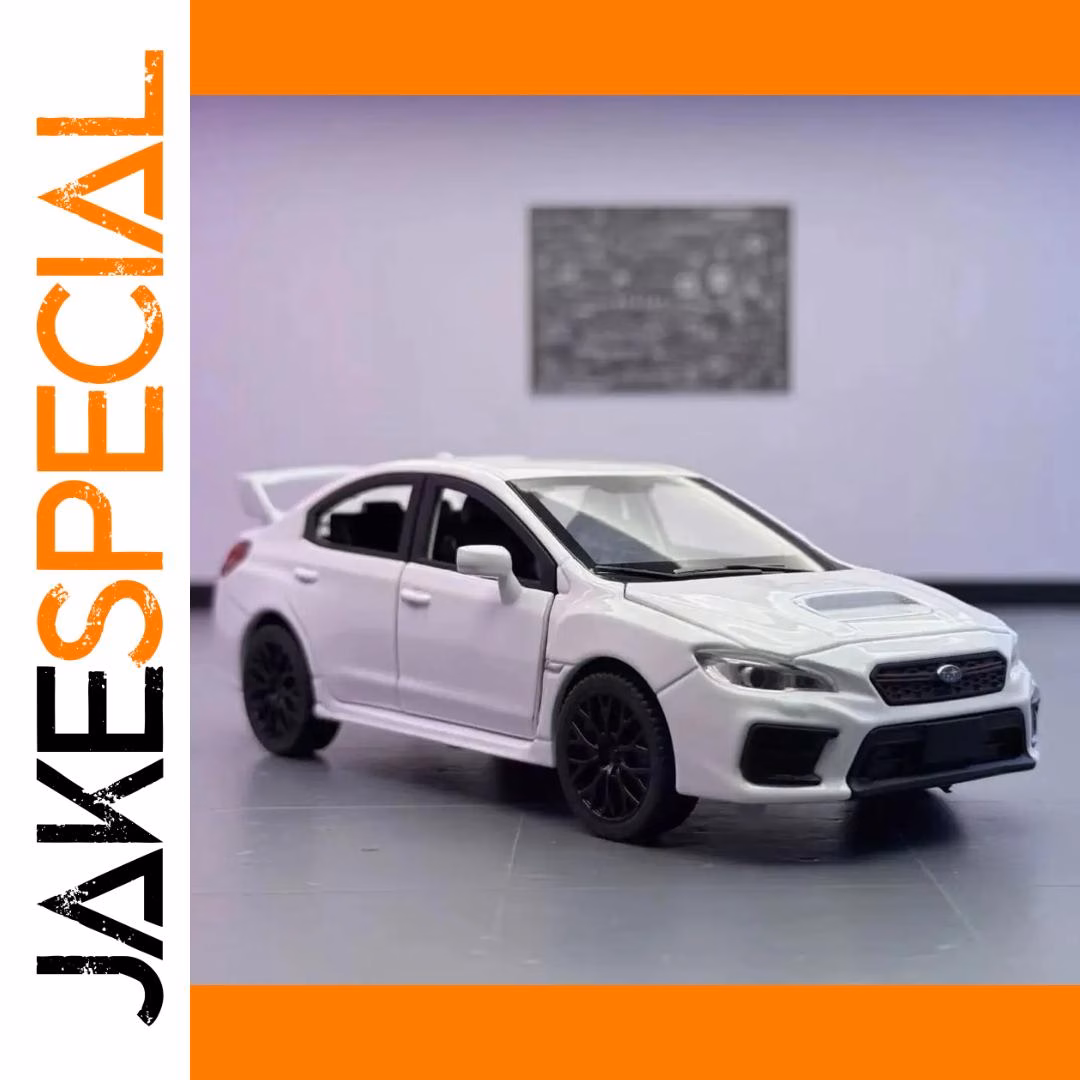 WRX STI 1:30 Scale Alloy Model Car