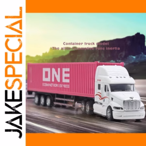 1/48 Scale Diecast Container Truck Model