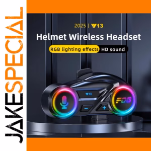Motorcycle Helmet Headset with Bluetooth 6.0