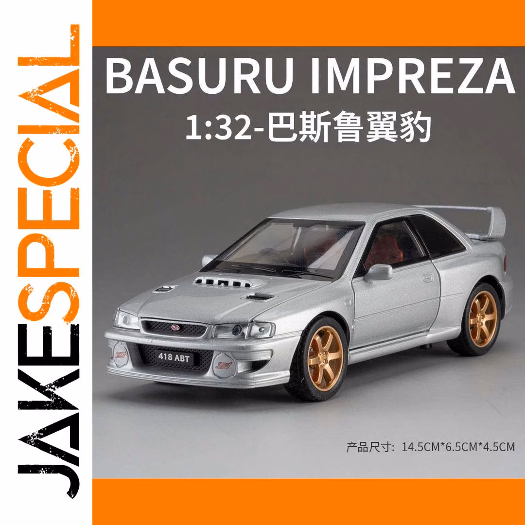 Subaru Impreza WRX 22B STI Diecast Model 1:32 - Image 8
