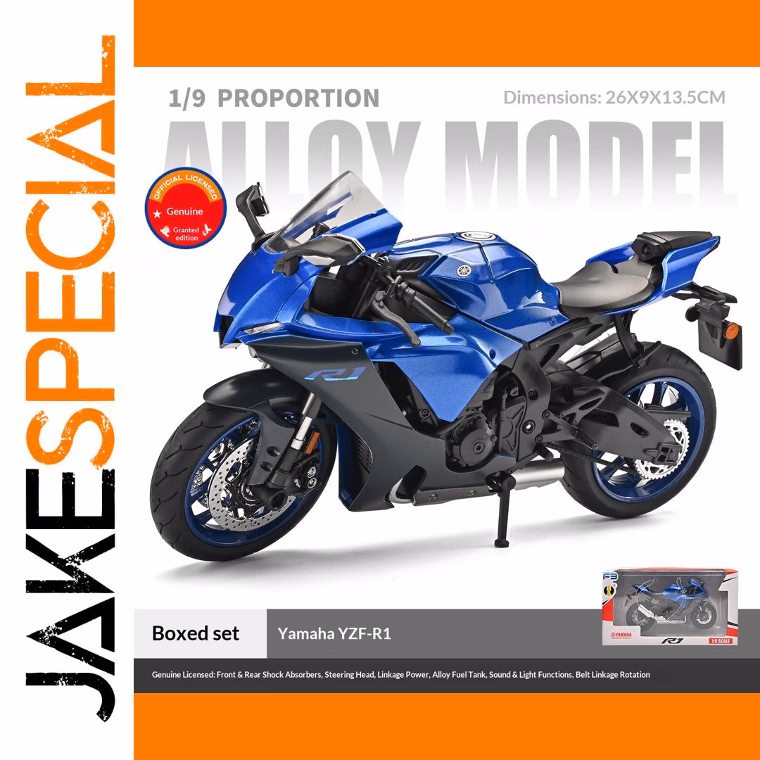 Yamaha R1 1:9 Scale Die-Cast Model - Image 8