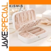 PU Leather Jewelry Box Organizer in Elegant Colors