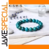 Malachite Gemstone Bracelet with 8mm Beads