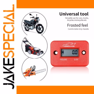Waterproof Hour Meter for Gas Engine Vehicles
