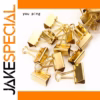 Golden Clamp Paper Binder Clips Assorted Sizes