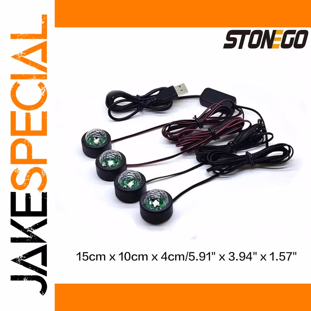 Car LED Atmosphere Light with 7 Colors - Image 4