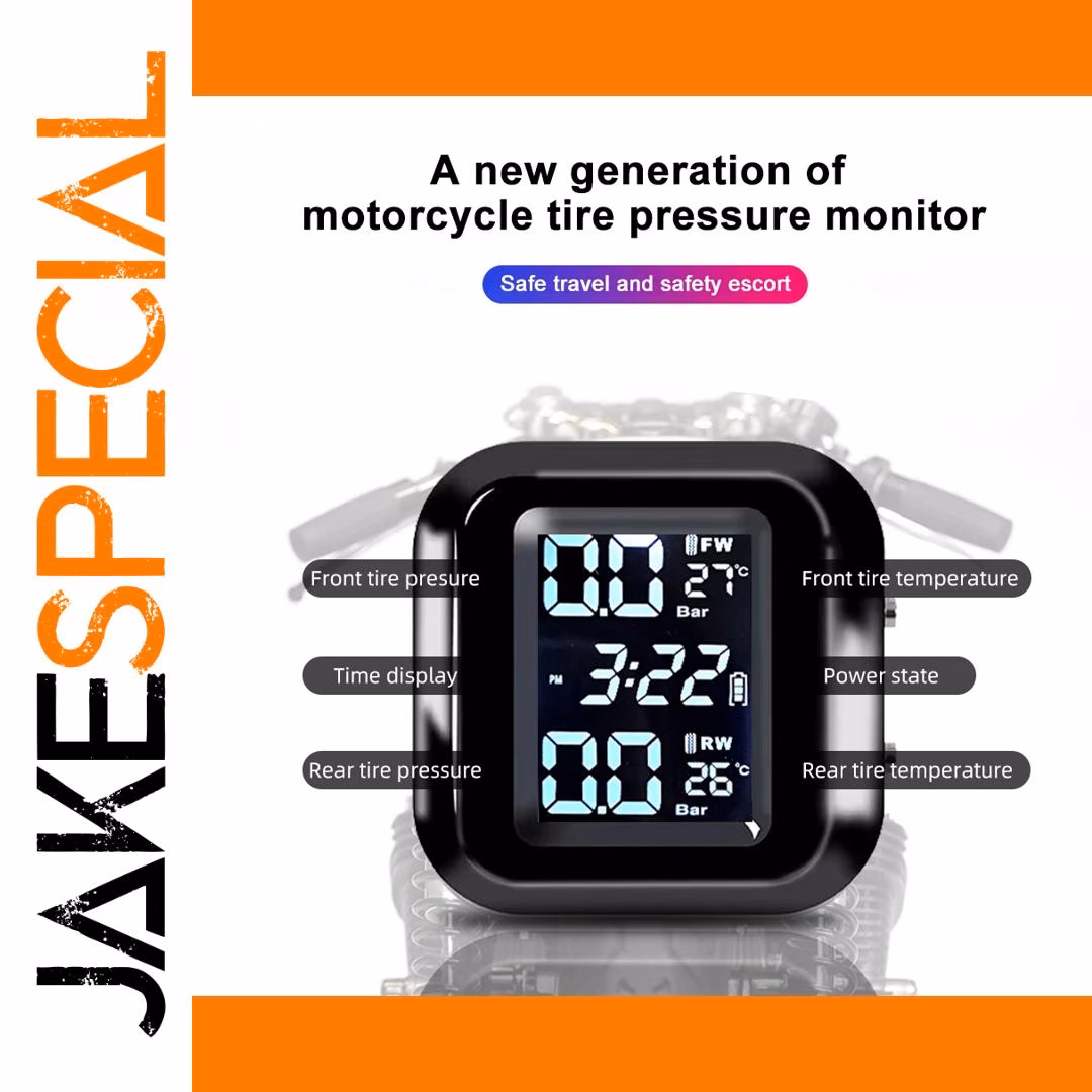 Motorcycle Tire Pressure Monitoring System TPMS - Image 2
