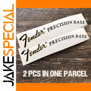 2 Pcs Fender P Bass Waterslide Decals