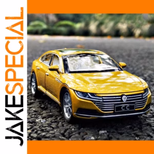 1:32 VW CC Diecast Model Car Yellow